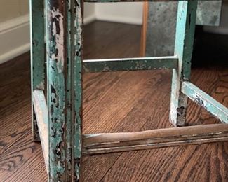 Distressed desk chair. Photo 2 of 3.