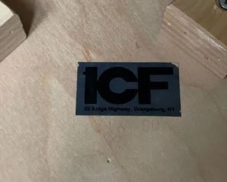 ICF side table. Measure 18" D. Photo 3 of 3.