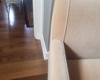 Todd Hase Josephine Sofa upholstered in Donghia "Monarch Mohair." 2 available. First measures 80" W x 31" D x 34" seat height. The second measures 70" W x 31" D x 34" H seat height. Photo 4 of 4.