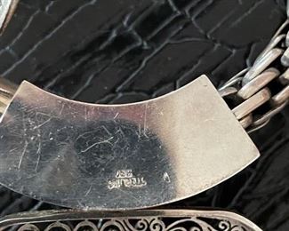 Sterling Silver necklace with Enhancer. Photo 2 of 2.