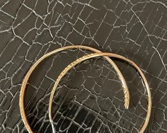 Alexis Bittar hoop earrings. Photo 2 of 2.