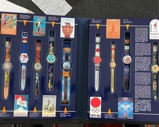 Centennial Olympic Games Swatch Watch Collection. Photo 2 of 5.