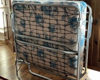 Twin Roll/Fold-Away Bedframe & Mattress. Photo 2 of 2.