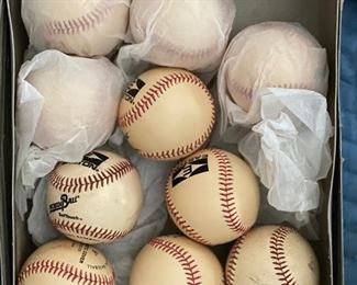 Baseballs.