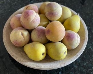 Stone Fruit Collection with Bowl.