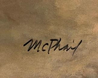 Painting from Edward and the Pirates by David McPhail. Photo 2 of 3.