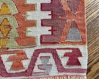 Antique runner from Istanbul. Photo 2 of 4.