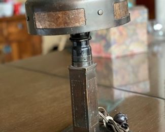 Roycroft Mica Panel Desklamp. Photo 1 of 3.