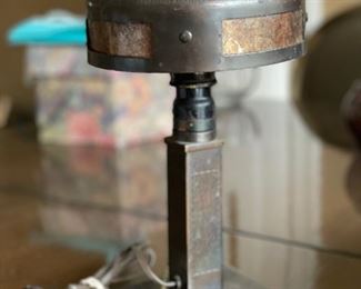 Roycroft Mica Panel Desklamp. Photo 3 of 3.