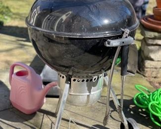 Weber Charcoal Kettle Grill.