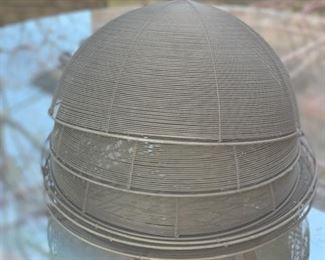 Outdoor servers with covers.