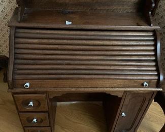 . . . a cute child's roll-top desk