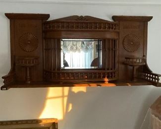 . . . this is a one-of-a-kind wall shelf that I am in love with