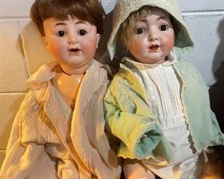 . . . two vintage dolls