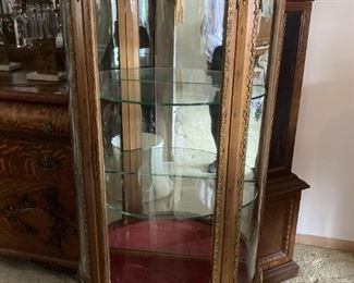 . . . there are two of these art nouveau cabinets