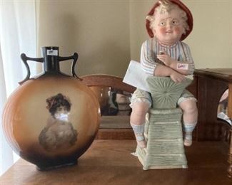 . . . a great piano baby and a nice pottery vase