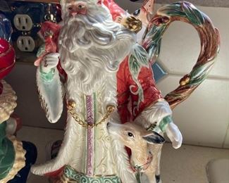 . . . a nice piece of Christmas-themed pottery