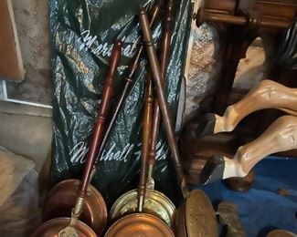 . . . a nice grouping of bed warmers