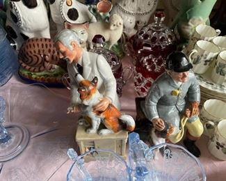 . . . two Royal Dolton figures