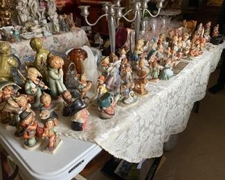 . . . there are dozens of Hummel figurines