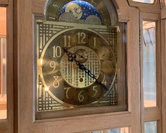 Contemporary Grandfather Clock by Ridgeway