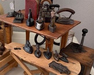 Vintage and Antique Miniature Sewing Machines and Irons