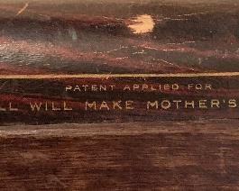 Antique Child's Bissell " A Big Bissell Will Make Mother's Sweeping Easy"
