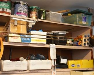 TOOLS AND PAINT SUPPLIES 