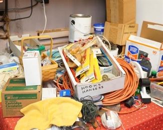 TOOLS AND EXTENSION CORDS 