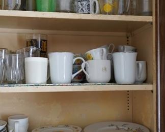 MORE CHINA AND GLASS CUPS 