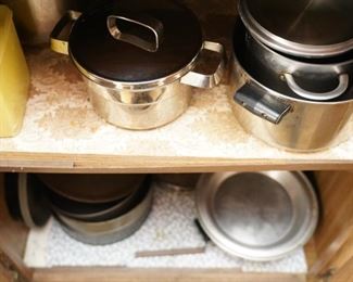 KITCHEN POTS AND PANS 