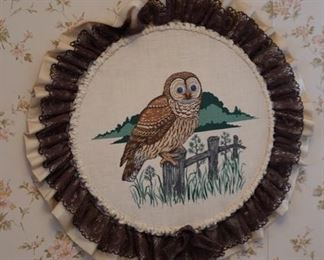 NEEDLE POINT DECORATION 