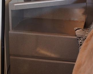 1980S FORMICA SIDE TABLE 