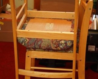 WOOD CHAIRS 