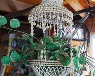 VINTAGE HANGING PLANTER 