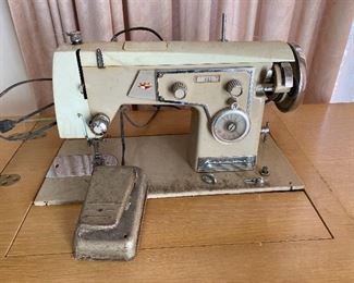 Sears Kenmore vintage sewing machine & cabinet