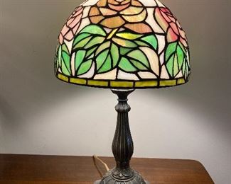 Leaded Tiffany Style table lamp