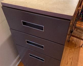 3 drawer Metal file cabinet
