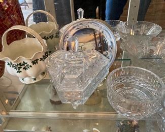 crystal candy dishes