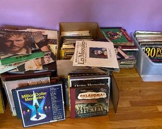 LP Albums; 78s, and boxed sets