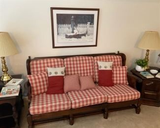 vintage Ethan Allen sofa