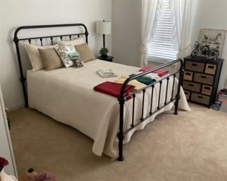 NEW FULL SIZE IRON REPRO BED.