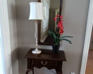 Ethan Allen Entry Table/Mirror