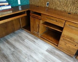 Oak Executive Desk