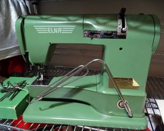 Elna Sewing Machine with orginal case