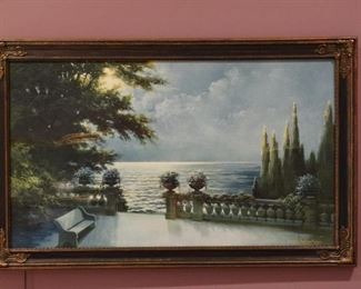 Lyn Robertson "Moonlight on the Riviera"