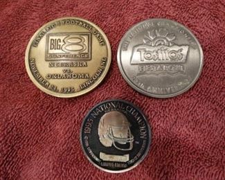 Husker Coins/Tokens (1995 National Champtions Silver Coin)