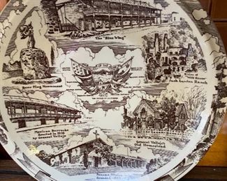 The Valley of the Moon plate.