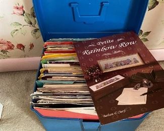 Needlework patterns.