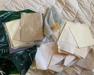 Needlework fabric.